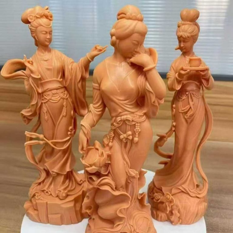 3D 打印红蜡高精细人物雕塑案例